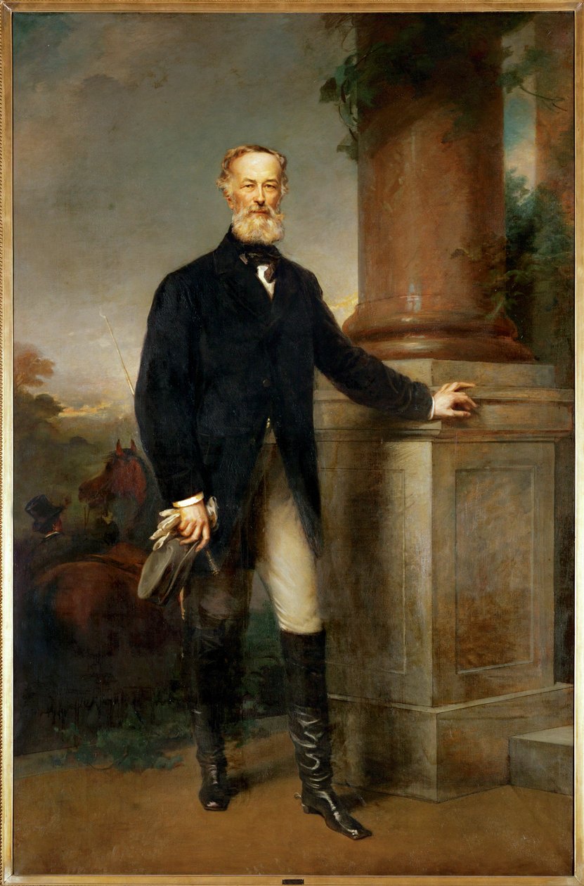Industrialist Alfred Krupp by Jules Alexandre Gruen or Grun
