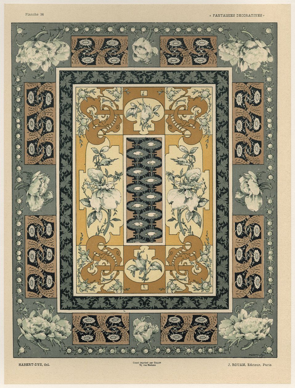 Decorative Patterns, Plate 36 from 