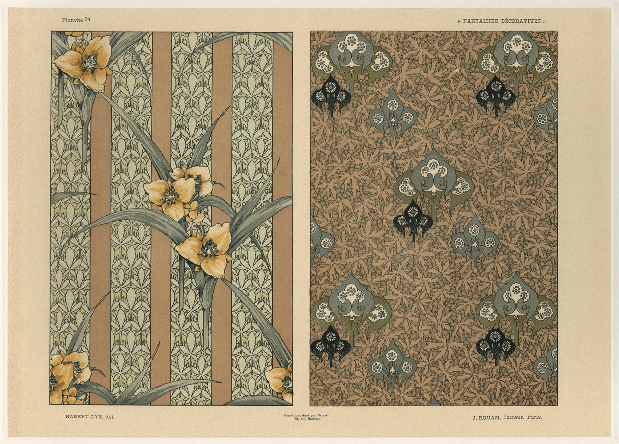 Flowers, plate 34 from 