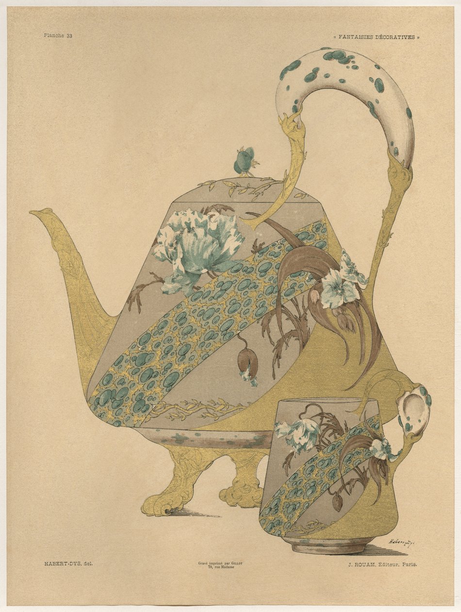 Teapot and cup, plate 33 from 