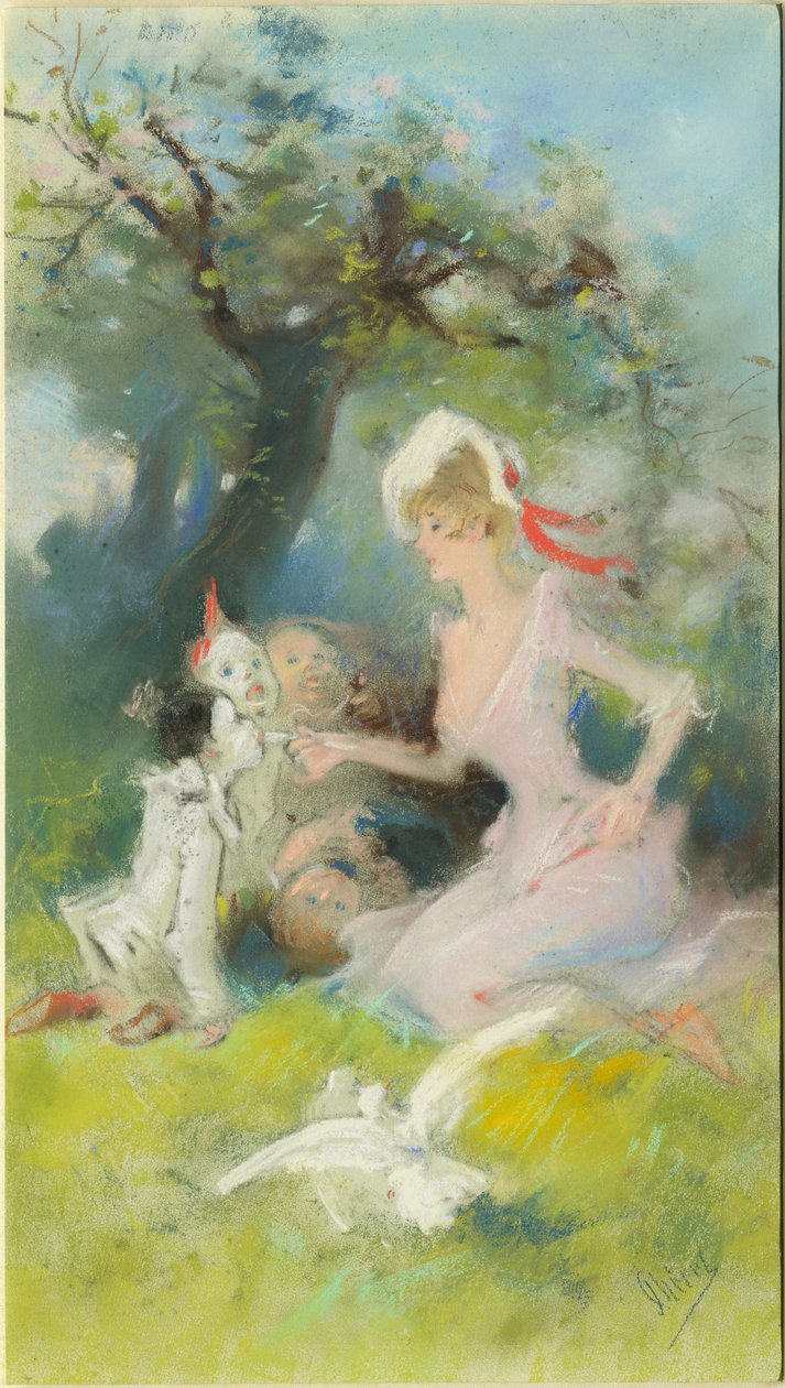 Feeding the Clowns by Jules Cheret
