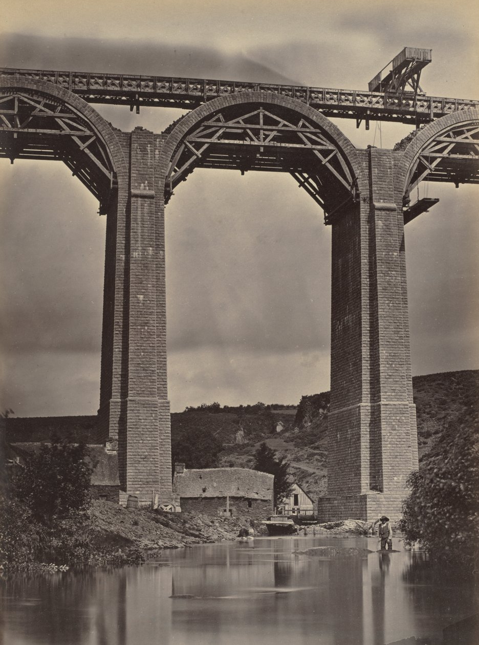 Pont-de-Buis, on the Doufine, France by Jules Duclos