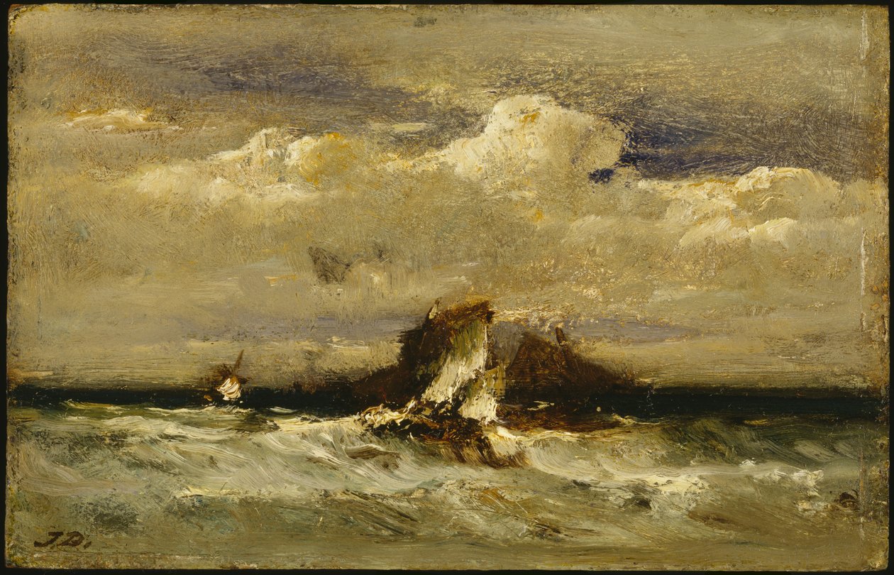 Seascape, c.1868-81 by Jules Dupré