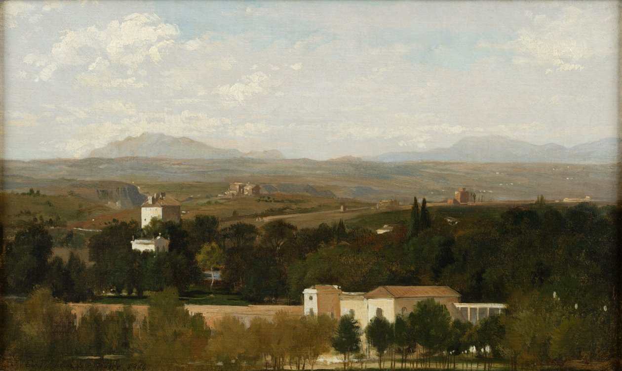 View Near Rome, 1864 by Jules Emile Saintin