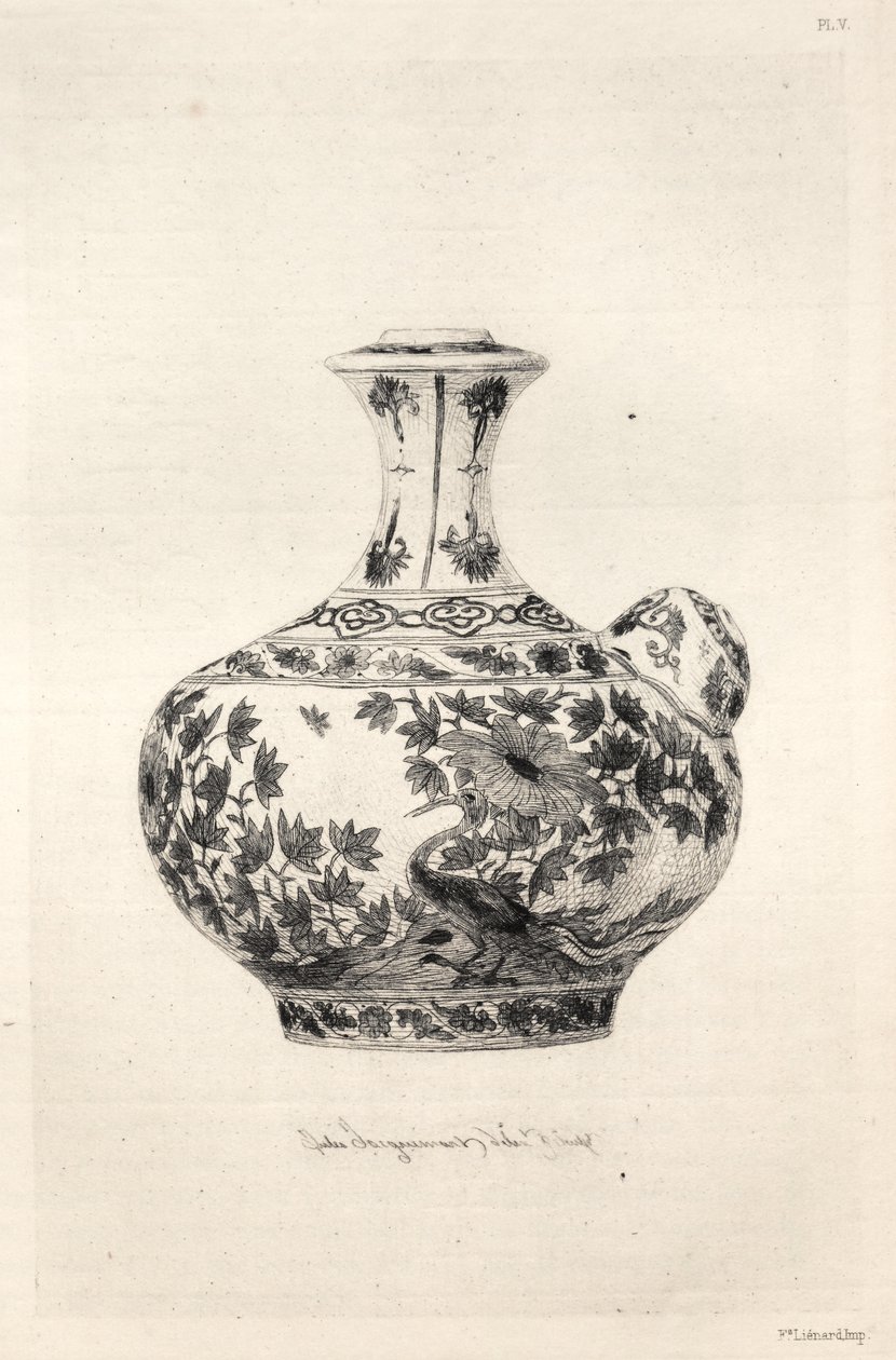History of the Ceramic Art: A Descriptive and Philosophical Study of the Pottery (Plate VI) by Jules Ferdinand Jacquemart