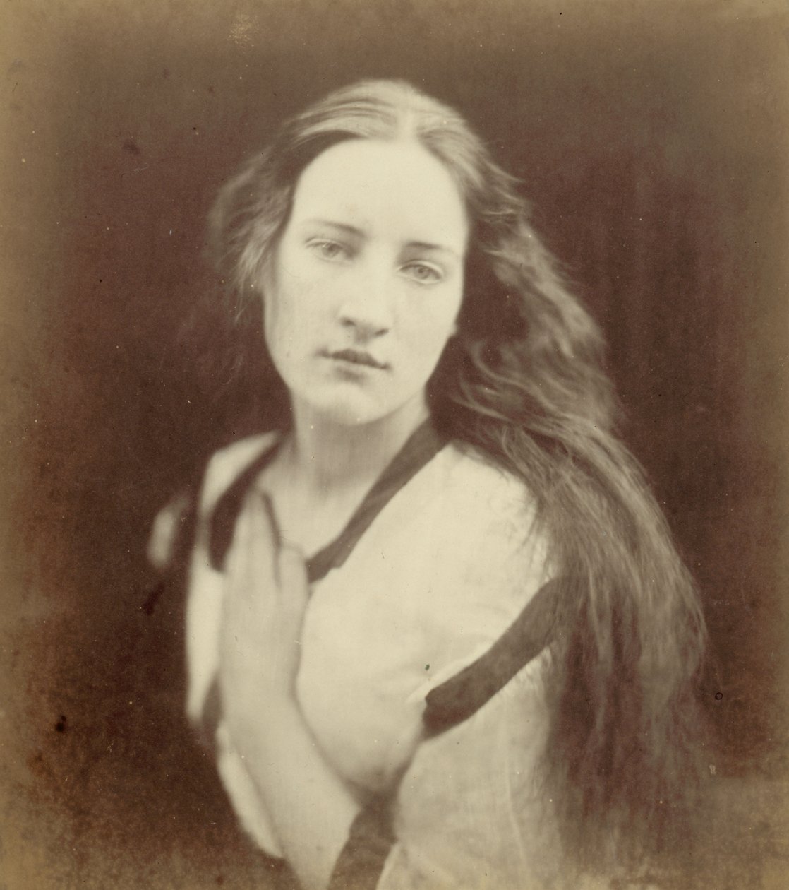 The Echo, Hattie Campbell by Julia Margaret Cameron