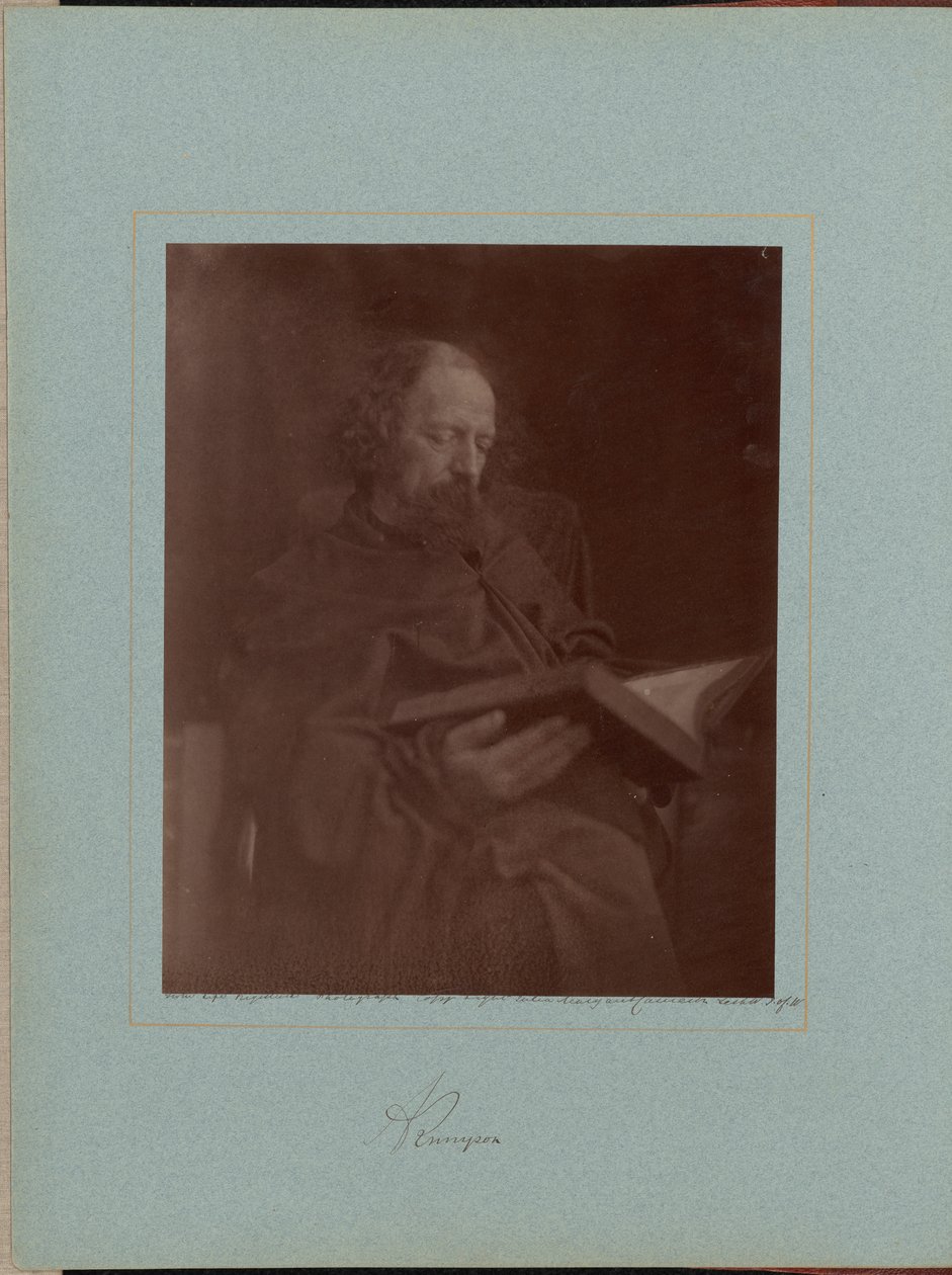 A. Tennyson by Julia Margaret Cameron