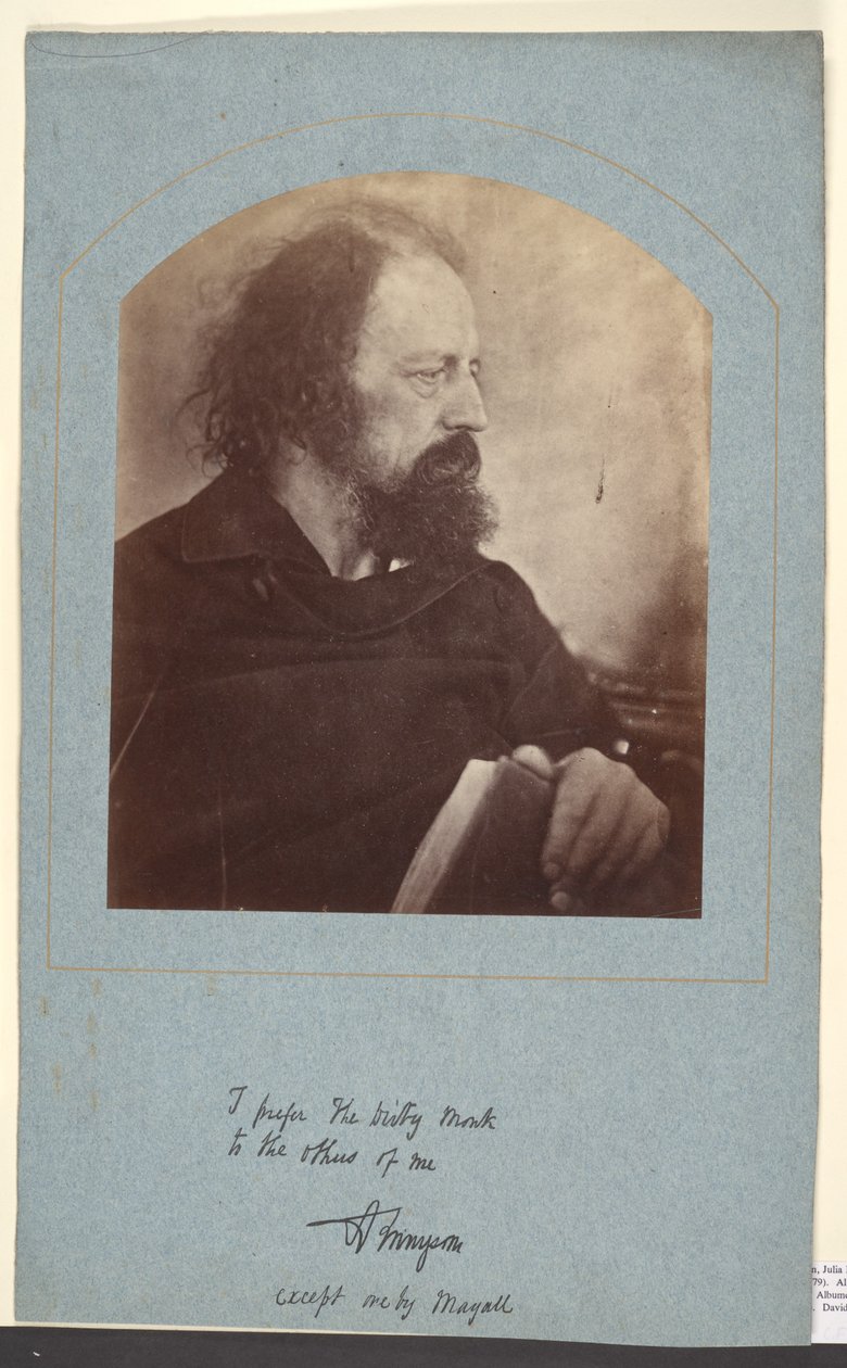 Alfred, Lord Tennyson by Julia Margaret Cameron