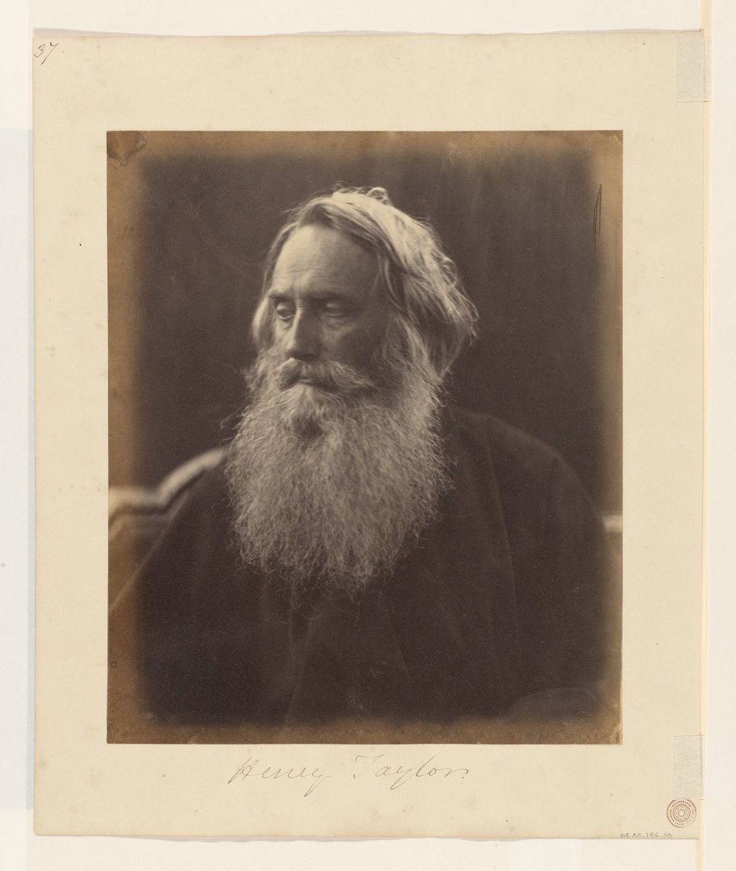 Henry Taylor by Julia Margaret Cameron