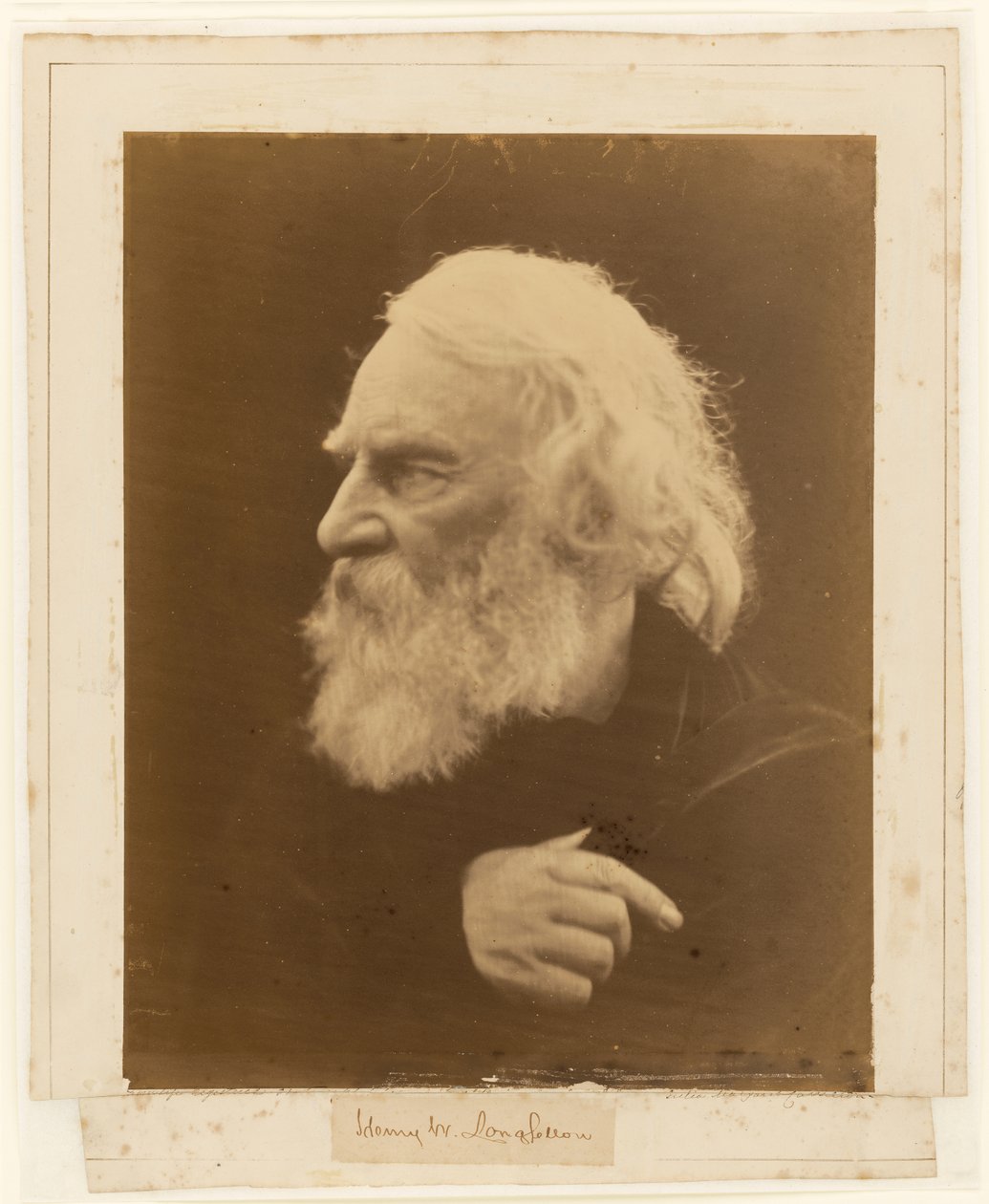 Henry Wadsworth Longfellow by Julia Margaret Cameron