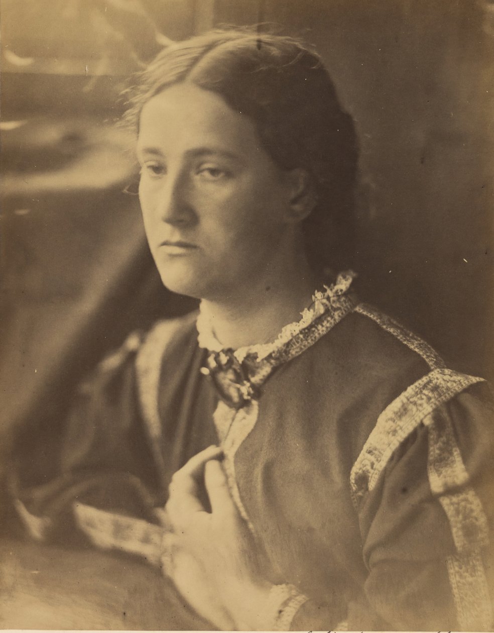 Julia Herschel, 1865 by Julia Margaret Cameron
