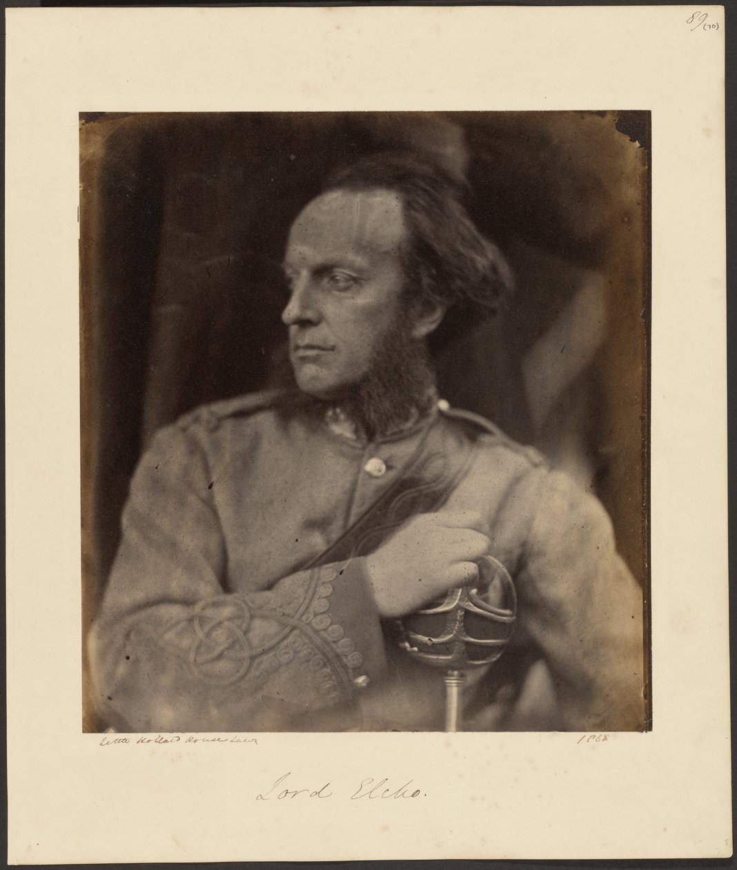 Lord Elcho by Julia Margaret Cameron