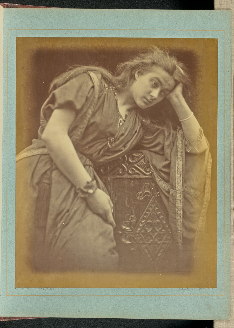 Mariana - She said I am aweary aweary I would that I were dead by Julia Margaret Cameron