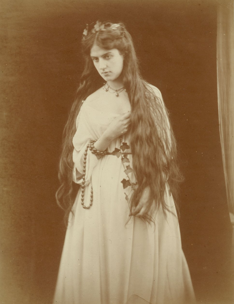 "Memory" ("Mnemosyne"), Marie Spartali by Julia Margaret Cameron