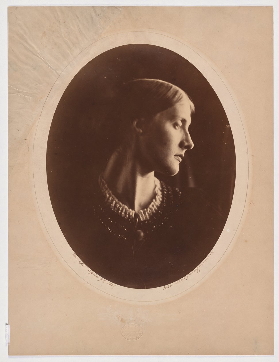 Mrs Herbert Duckworth by Julia Margaret Cameron