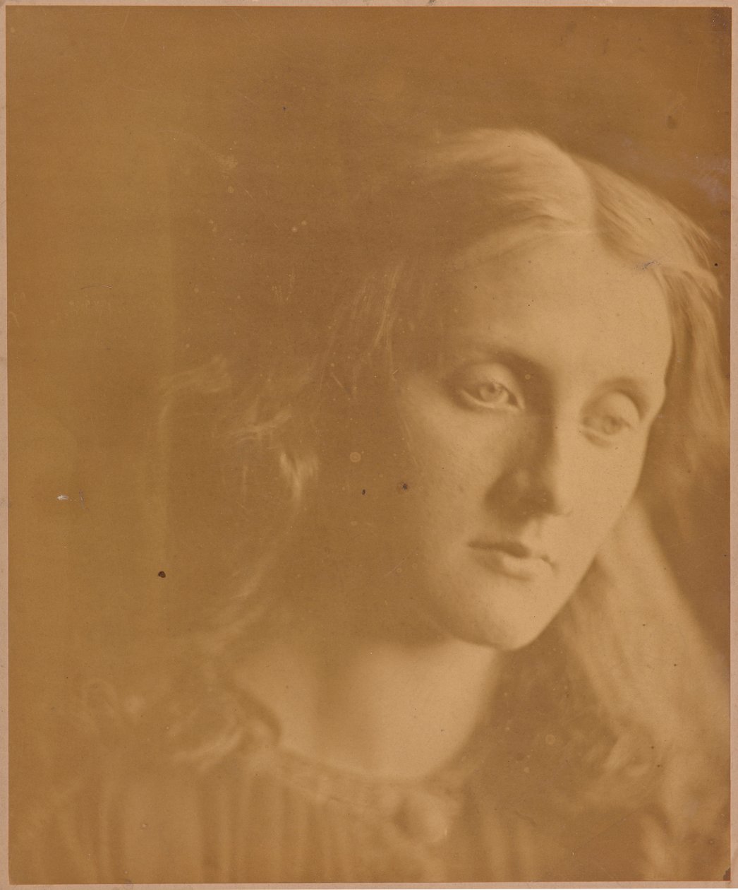 My Favorite Picture of All My Works. My Niece Julia by Julia Margaret Cameron
