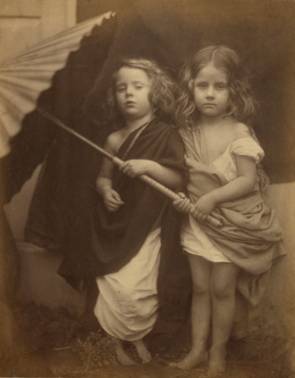 Paul and Virginia by Julia Margaret Cameron