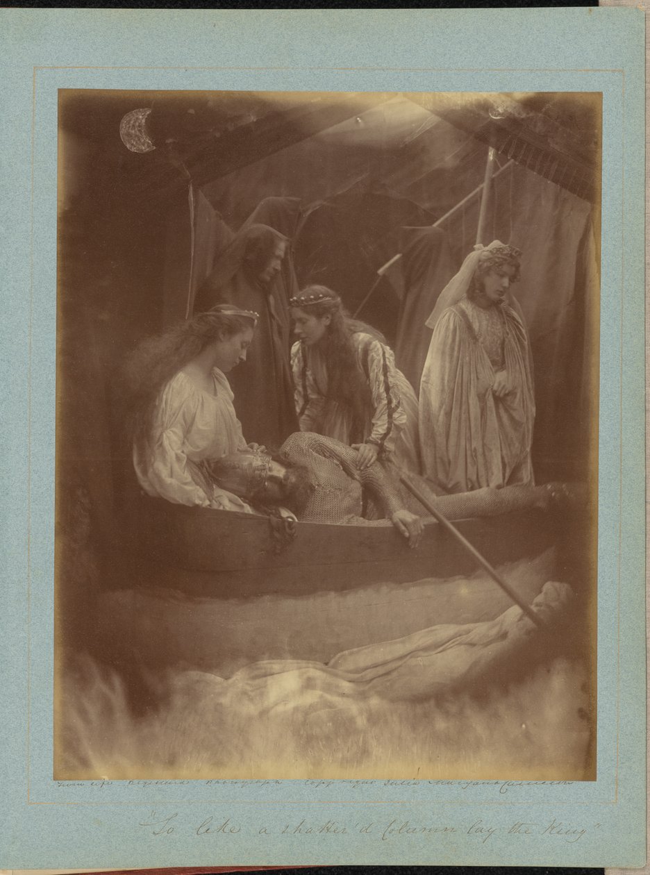 So like a Shattered Column Lay the King by Julia Margaret Cameron