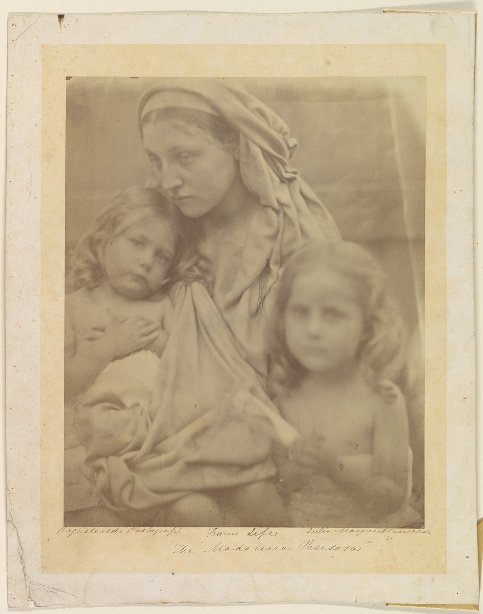 The Madonna Penserosa by Julia Margaret Cameron