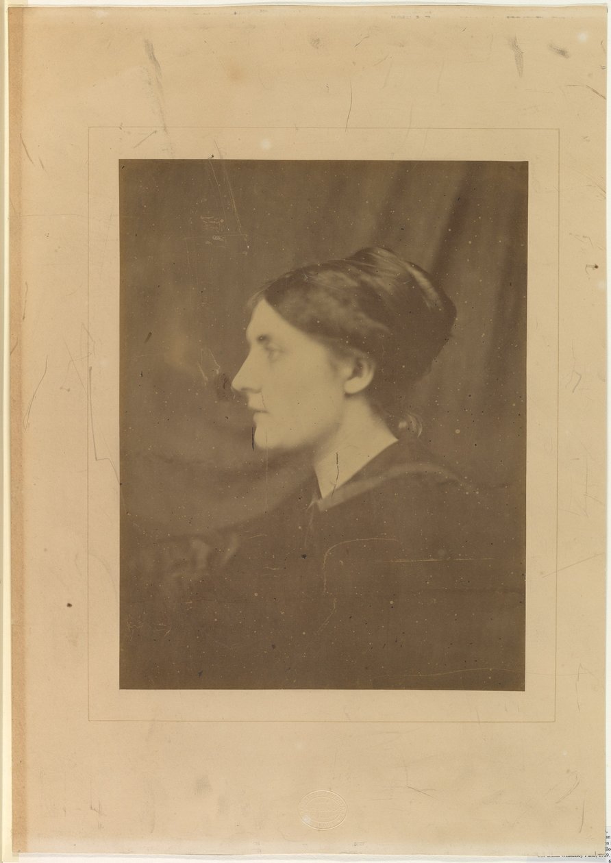 Unidentified Woman in Profile by Julia Margaret Cameron