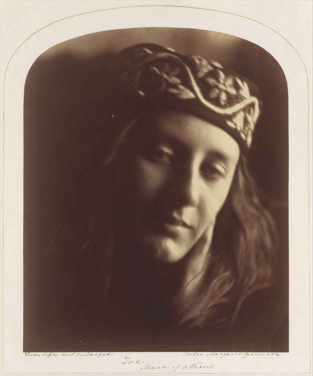 Zoe, Maid of Athens by Julia Margaret Cameron