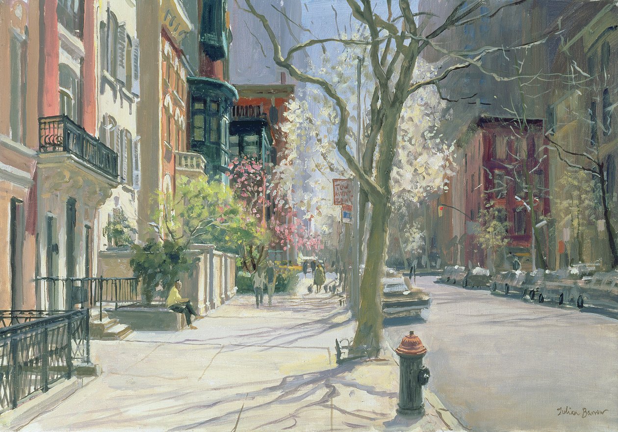 East 70th Street, New York, 1996 by Julian Barrow