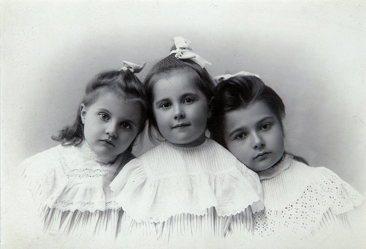 Portrait of Children, Baku, Azerbaijan by Julian Stanislavovich Zelinsky
