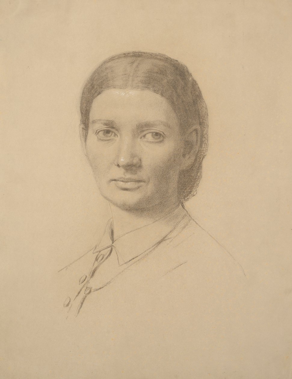 Julie Hagen-Schwarz. Self-portrait (undated) by Julie Wilhelmine Hagen Schwarz
