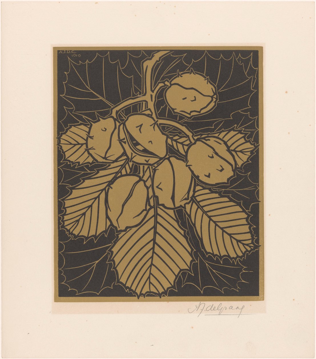 Chestnut Branch by Julie de Graag (signed by artist)