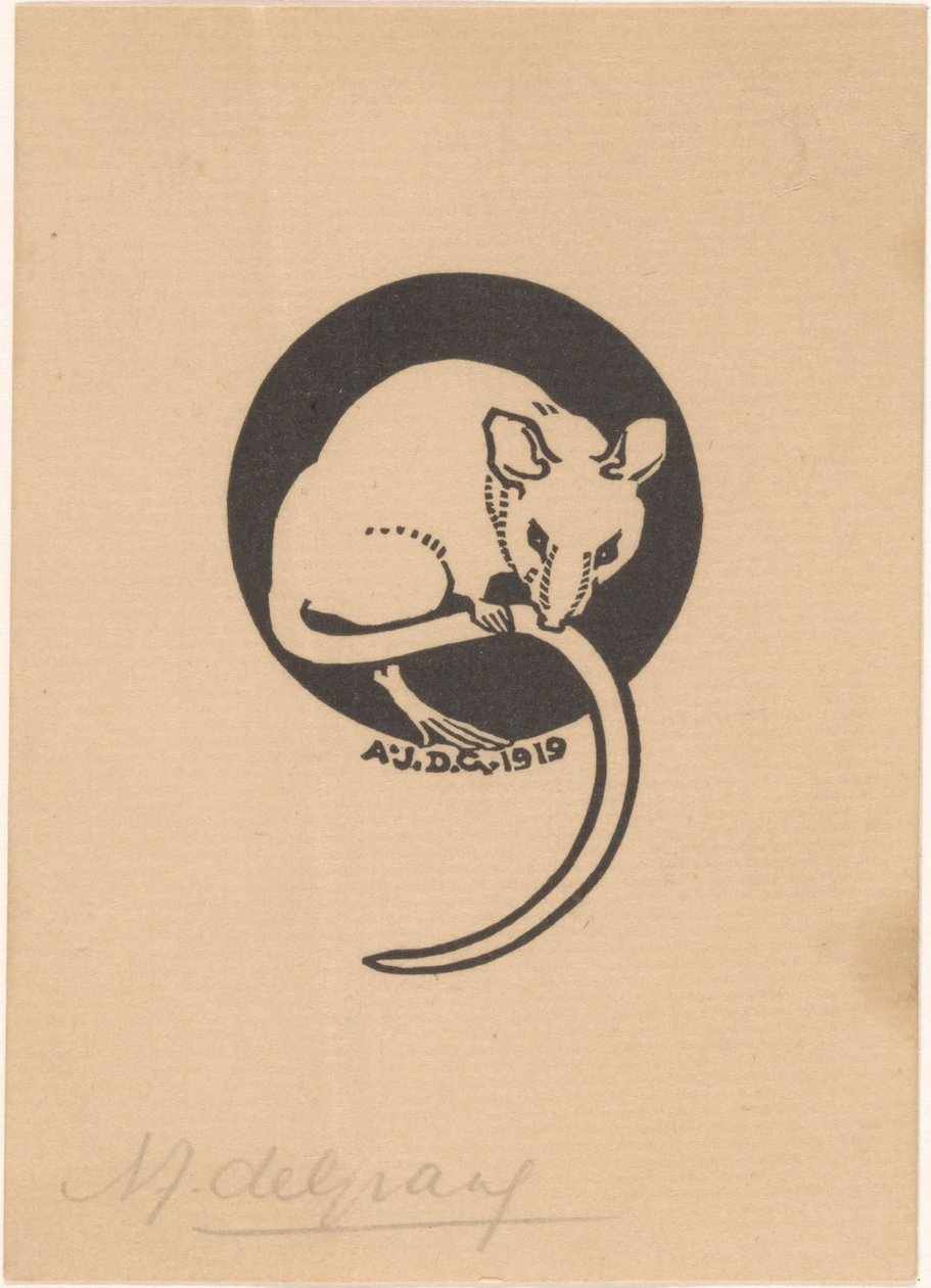 Mouse by Julie de Graag (signed by artist)