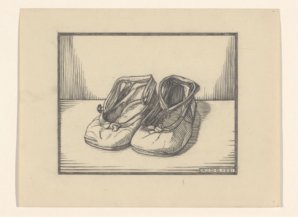 Pair of Shoes by Julie de Graag (signed by artist)