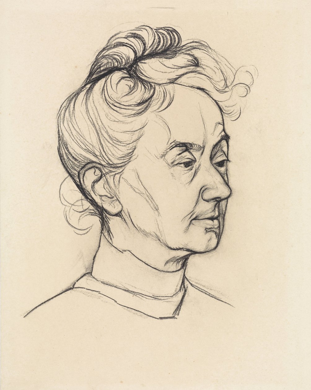 Portrait of Mrs. Corry Pabst by Julie de Graag