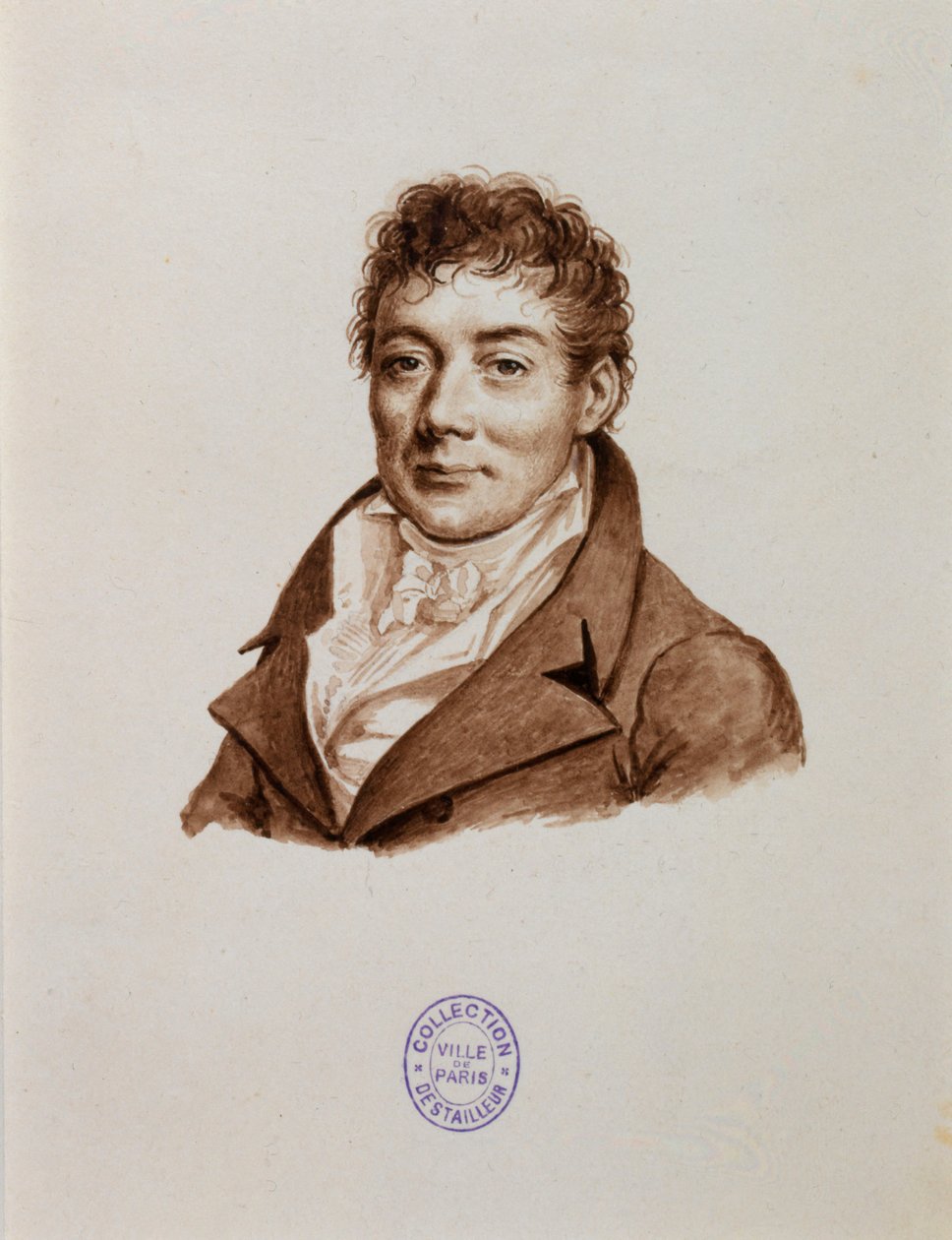 Portrait of Gosselin (Pascal-Fr.), Scholar Geographer, Member of the Academy of Inscriptions and Belles Lettres by Julien Leopold Boilly