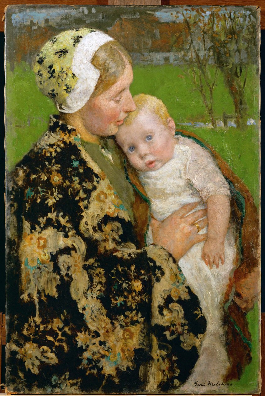 Motherhood by Julius Gari Melchers
