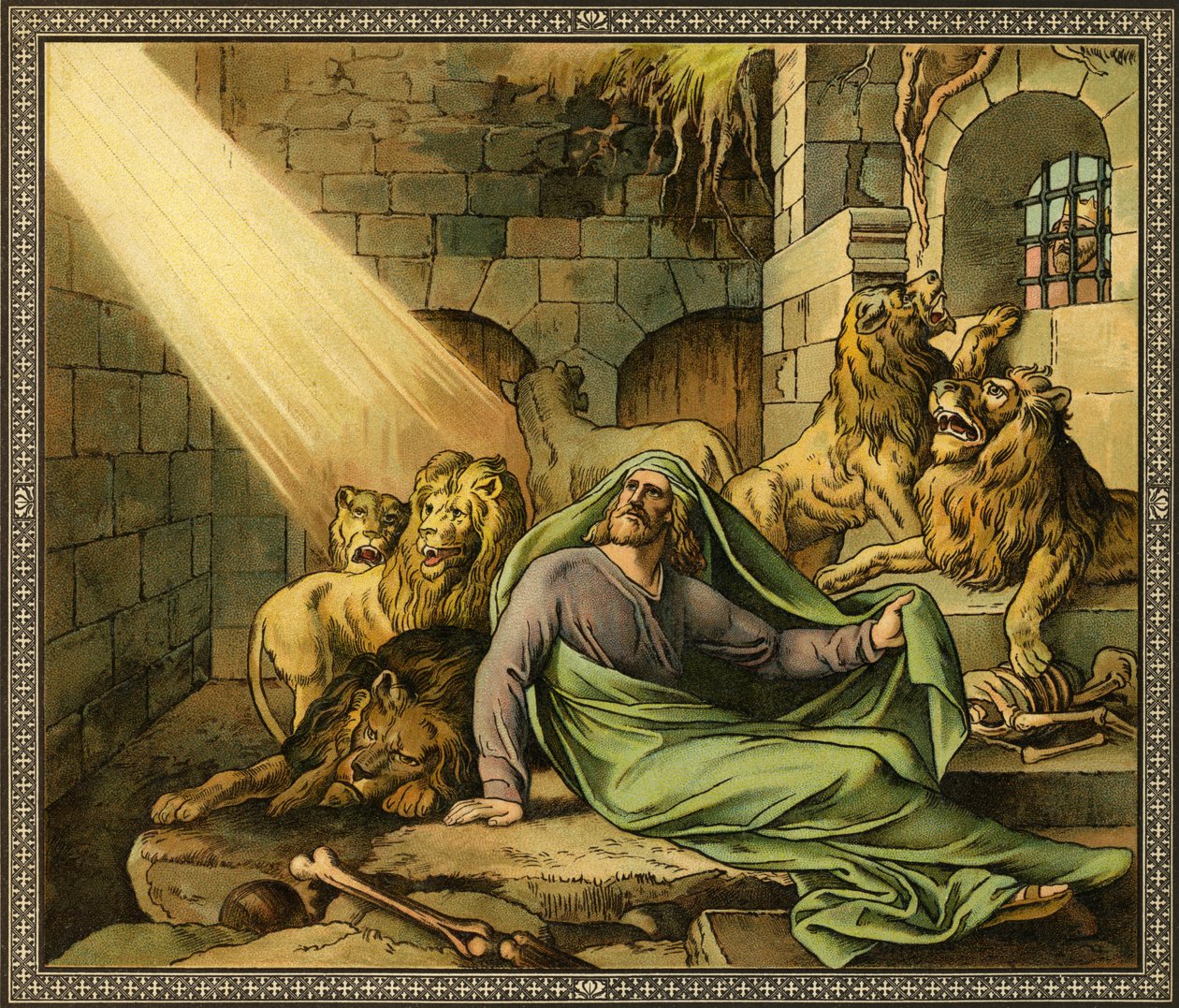 Scene from the Old Testament Stories by Julius Schnorr von Carolsfeld