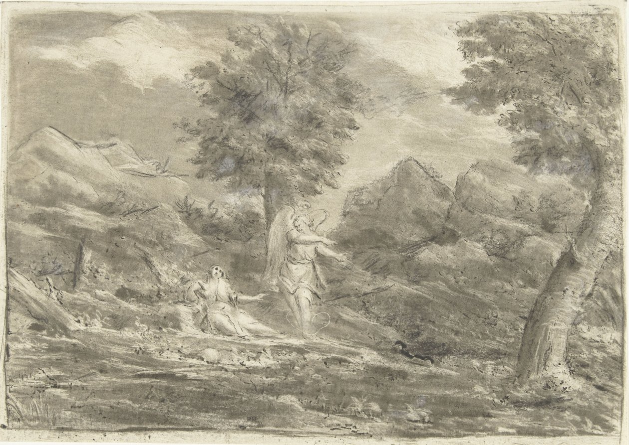 Hagar in the Desert by Jurriaan Cootwijck