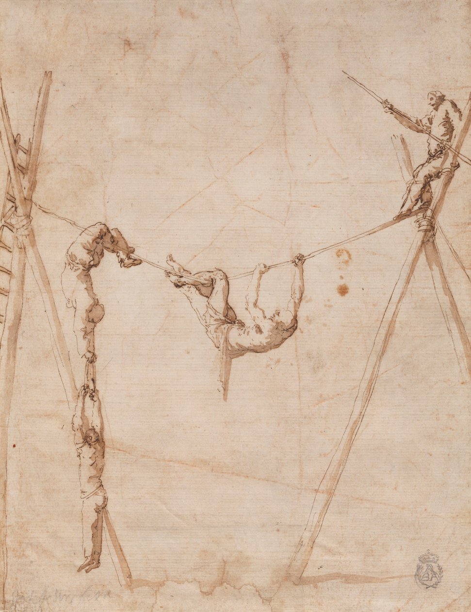 Acrobats on the Rope by Jusepe de Ribera