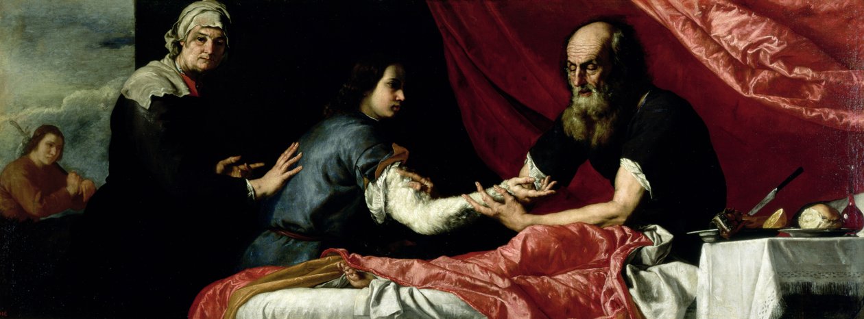 Isaac Blessing Jacob by Jusepe de Ribera