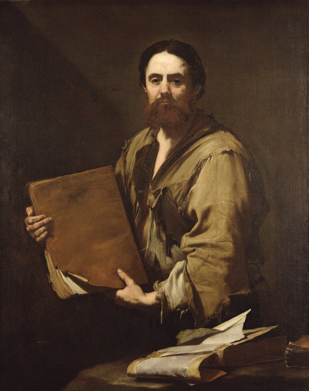 A Philosopher by Jusepe de (1591 1652) Ribera