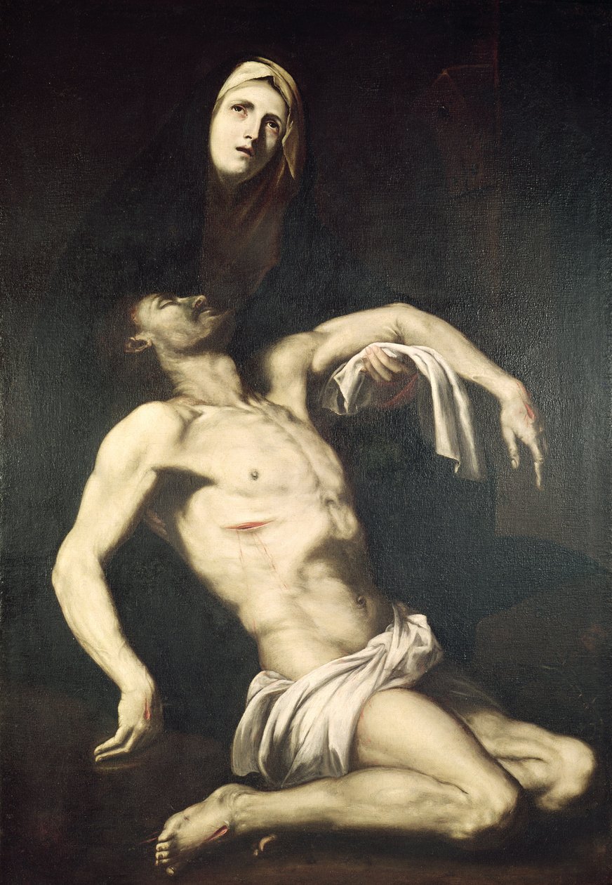 Descent from the Cross by Jusepe de Ribera: Fine art print