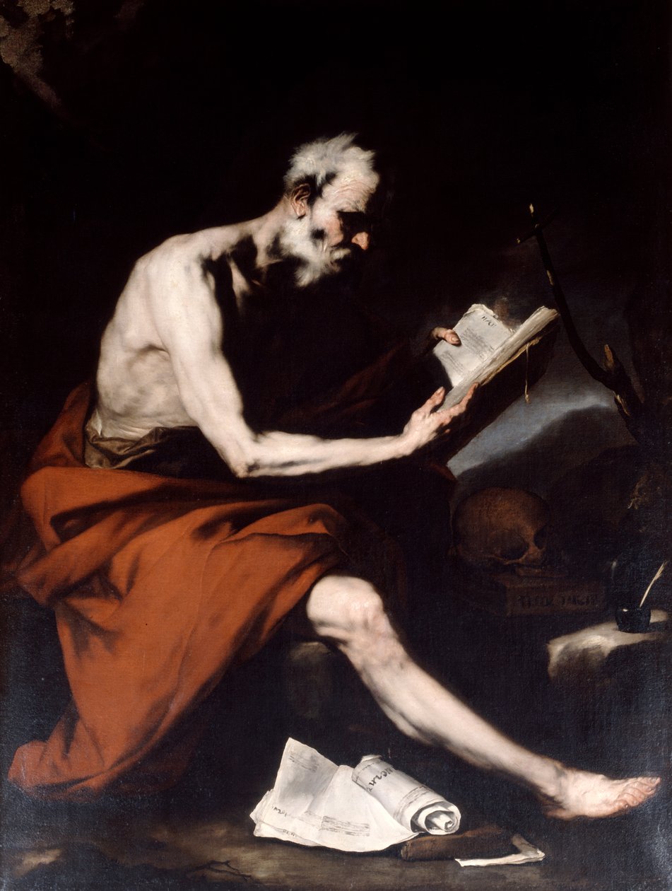 Saint Jerome by Jusepe de Ribera: Buy fine art print
