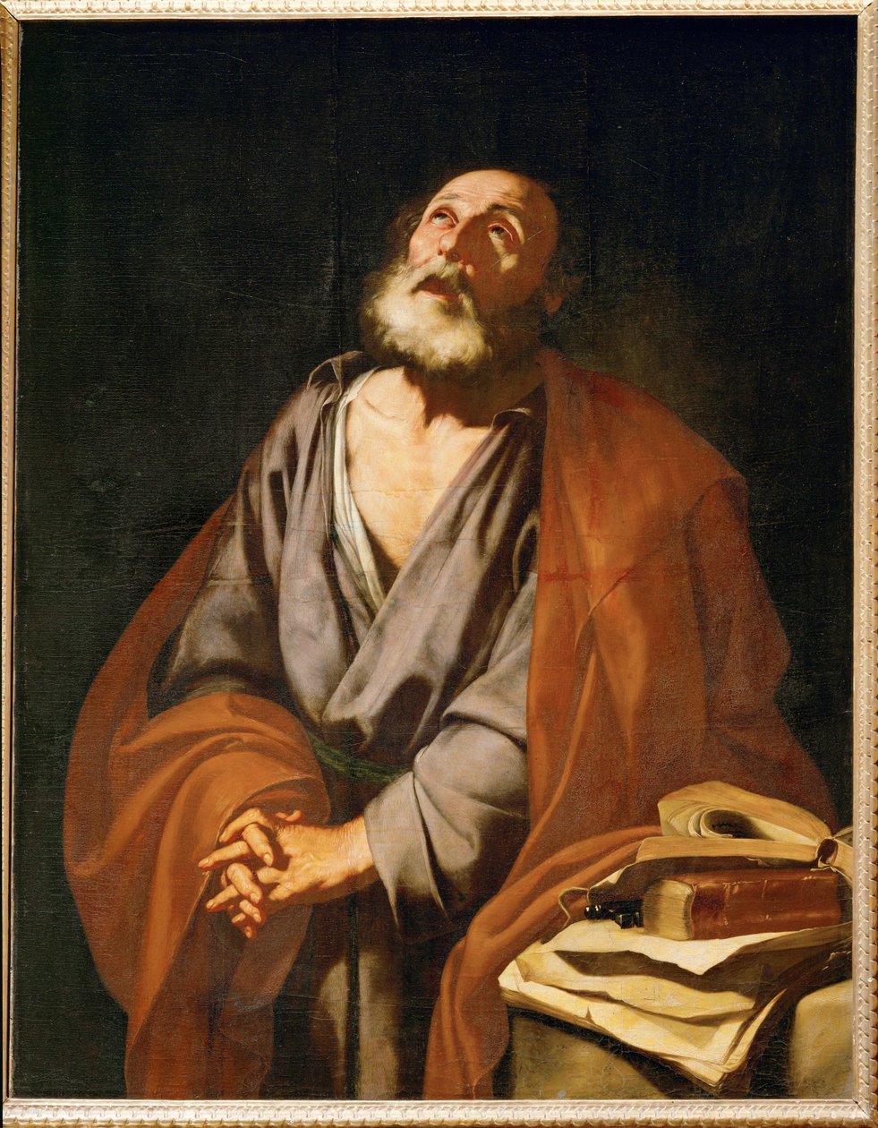 Saint Peter Penitent by Jusepe de Ribera