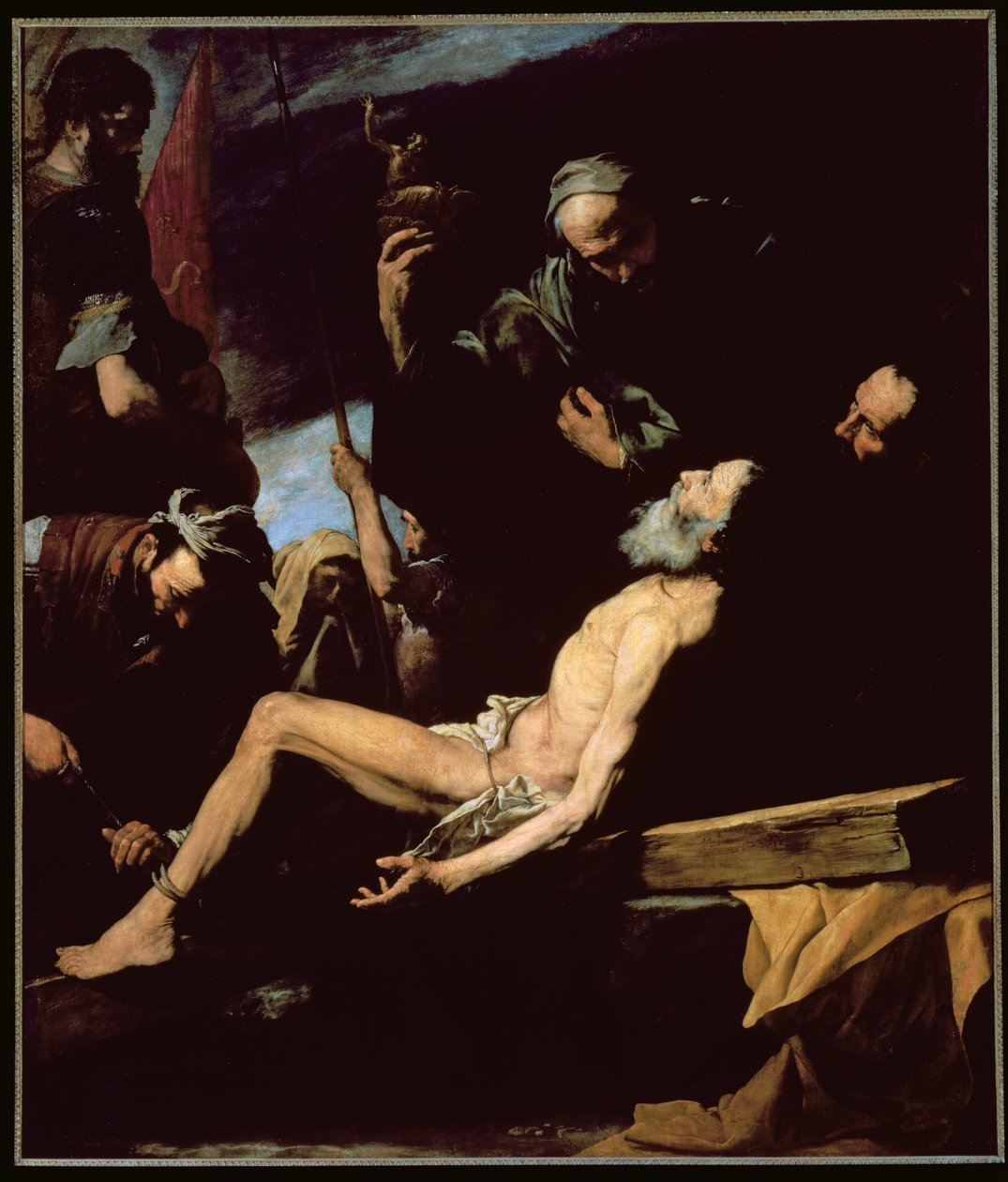 The Martyrdom of St. Andrew by Jusepe de Ribera