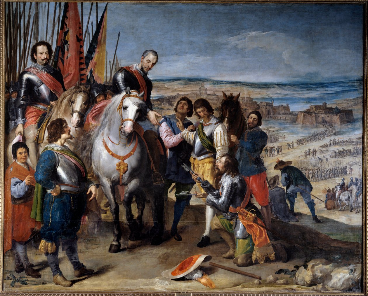 Thirty-Year War: The Dutch Governor Handing Over the Keys to the Marquis of Balbases by Jusepe or Jose (c.1605 1656) Leonardo