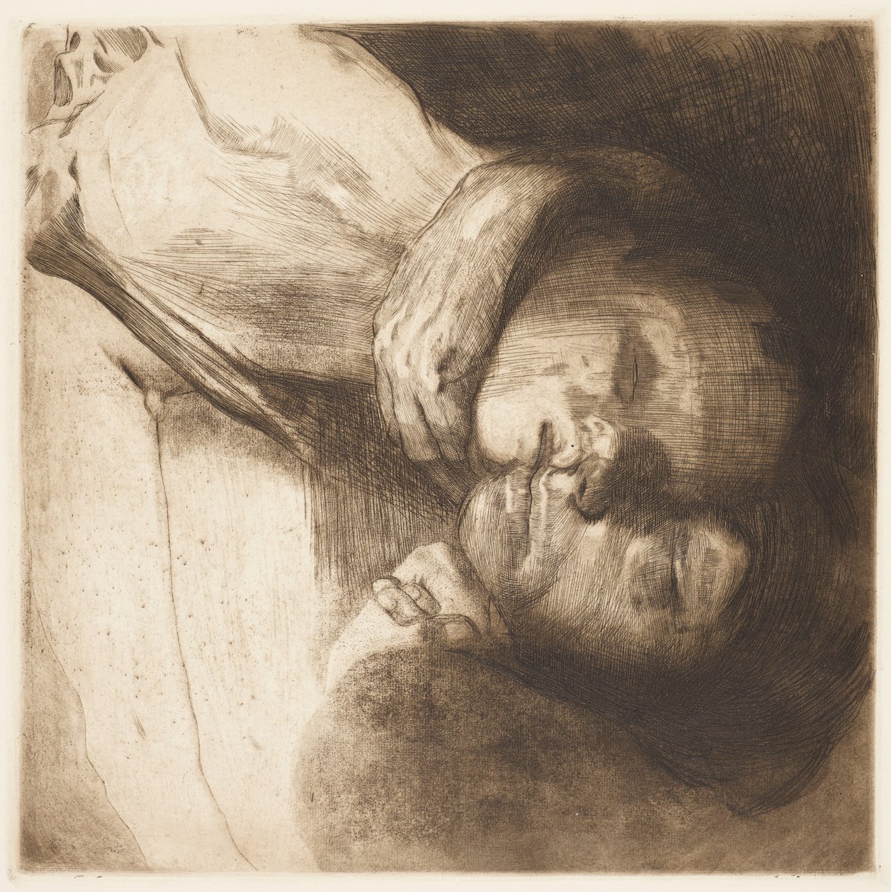 Death, Woman and Child by Käthe Kollwitz