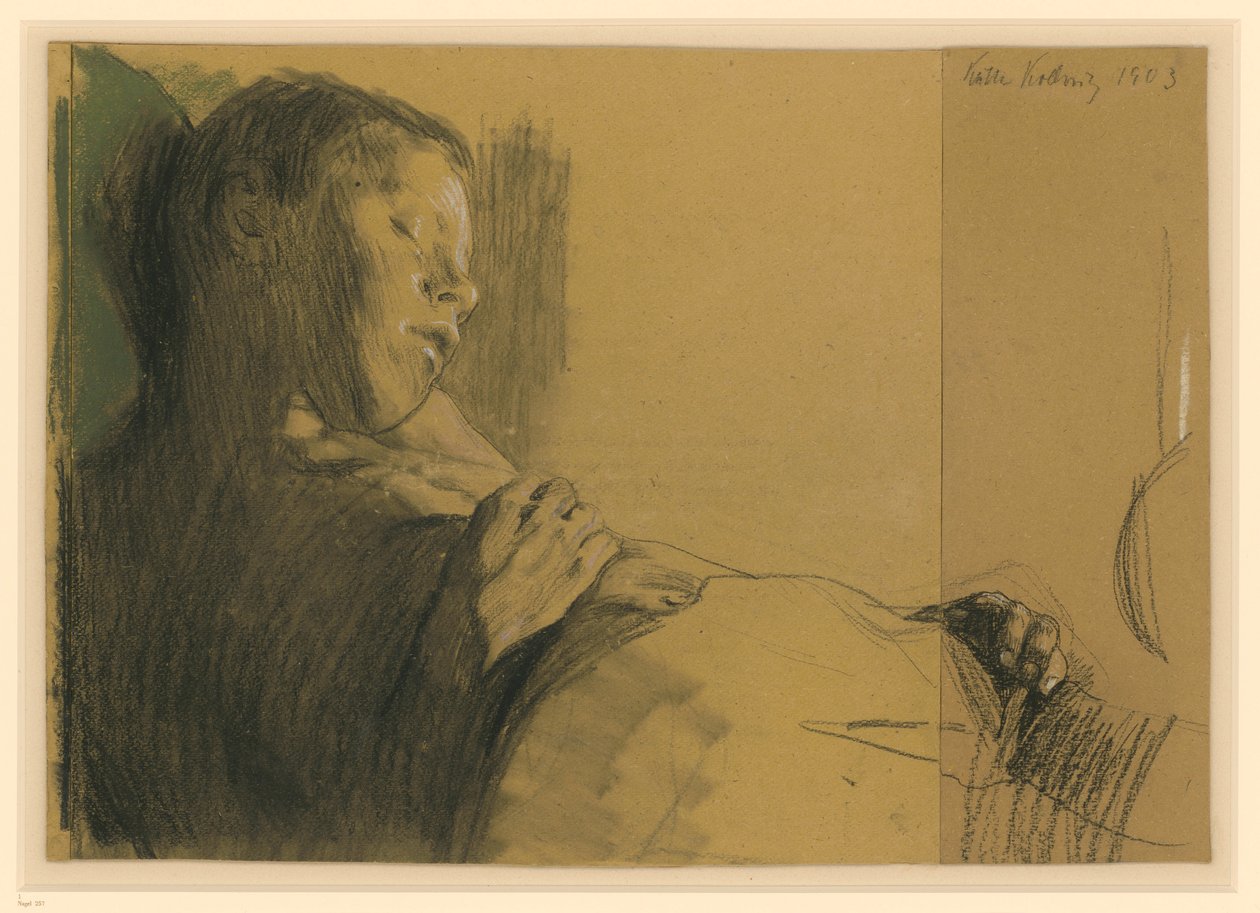 Sleeping Boy (The Dead Child) by Käthe Kollwitz