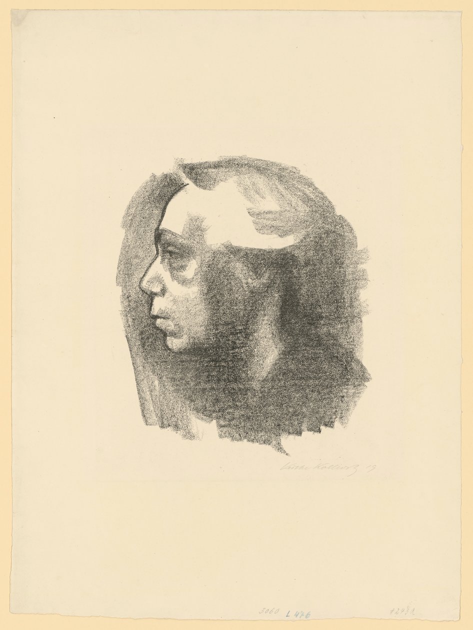 Self-Portrait (1st State) by Käthe Kollwitz
