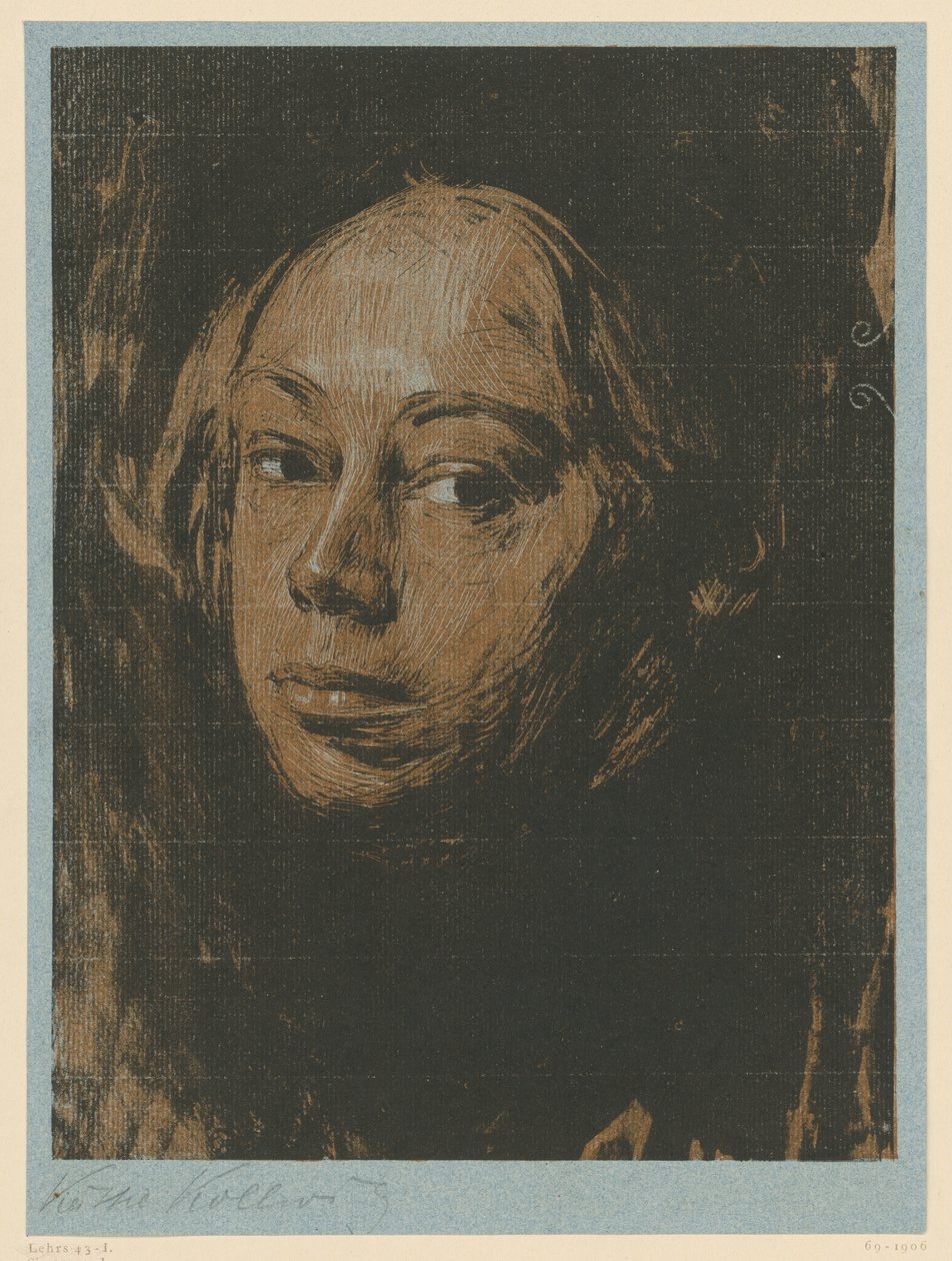 Self-portrait Facing Left (5th State) by Käthe Kollwitz
