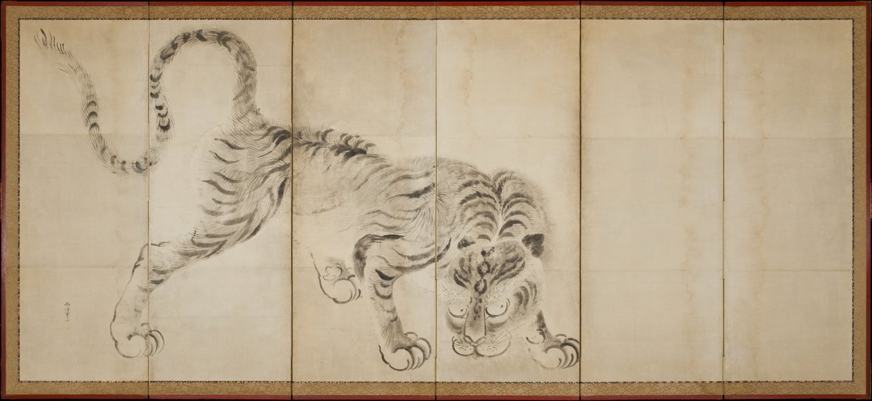 Tiger by Kano Naonobu