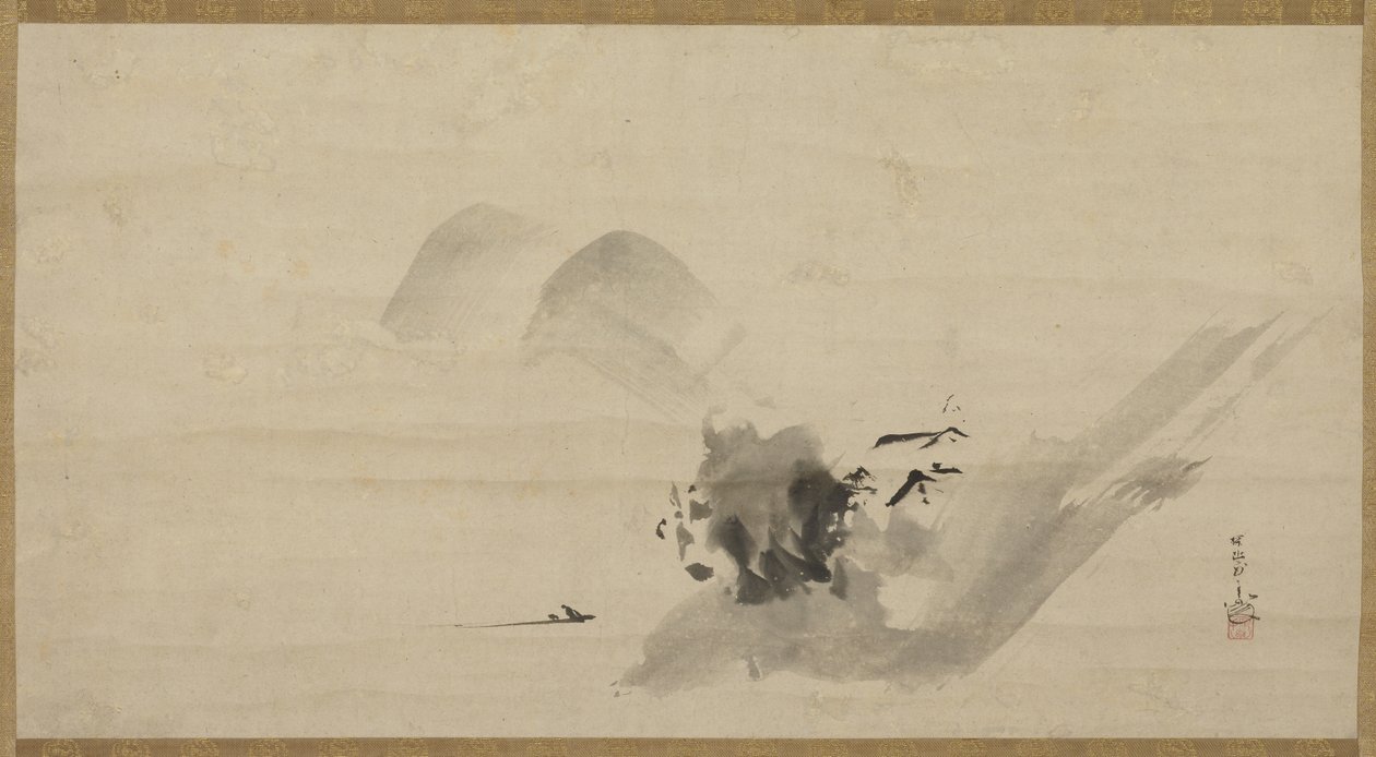 Landscape by Kano Tanyu